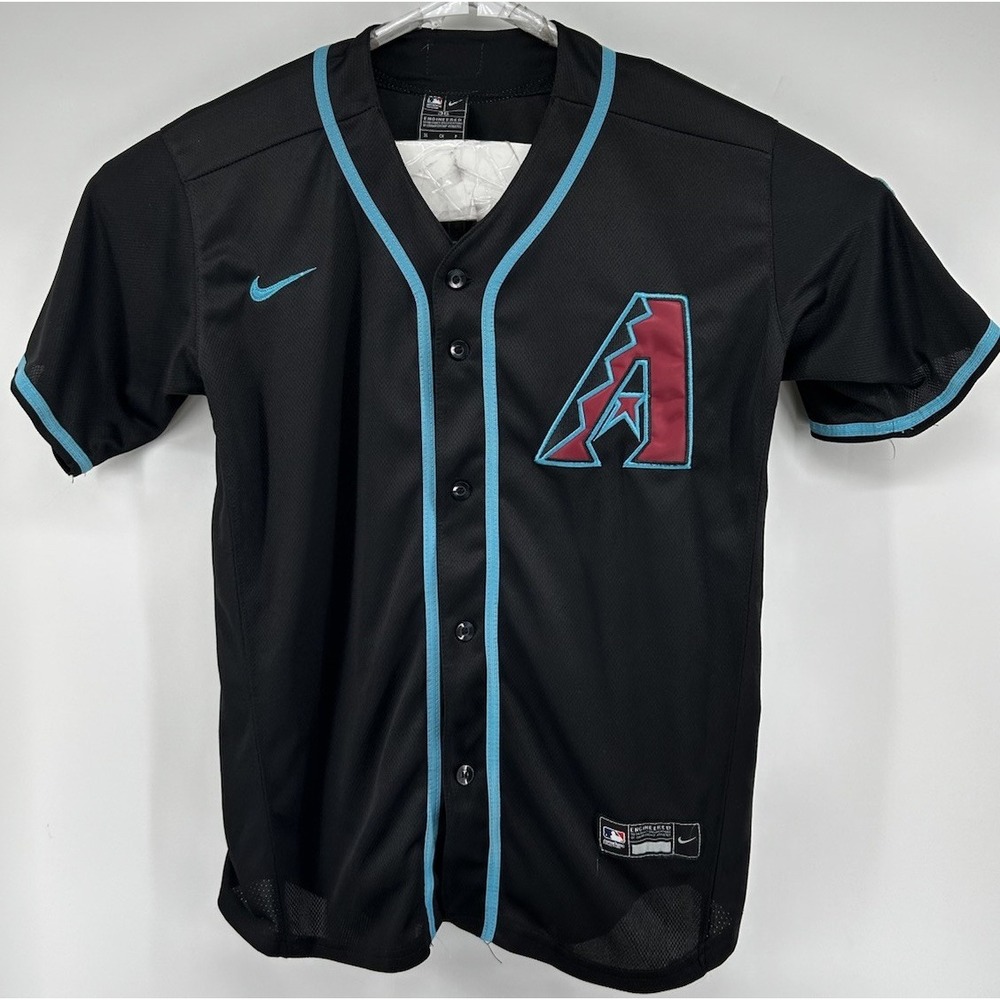 Nike Authentic Arizona Diamondbacks Corbin Carroll #7 Alternate Jersey Black 36